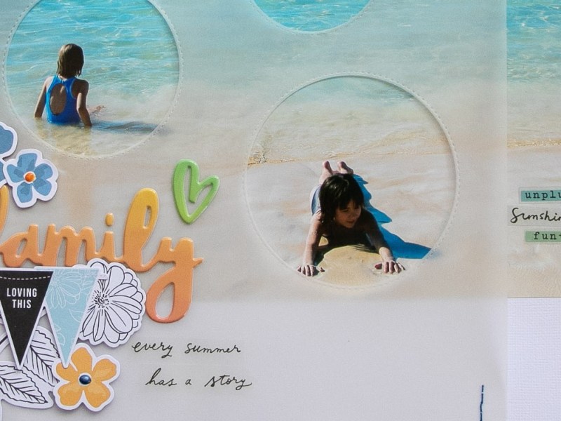 Family – every summer has a story- 12 x 12&nbsp;layout