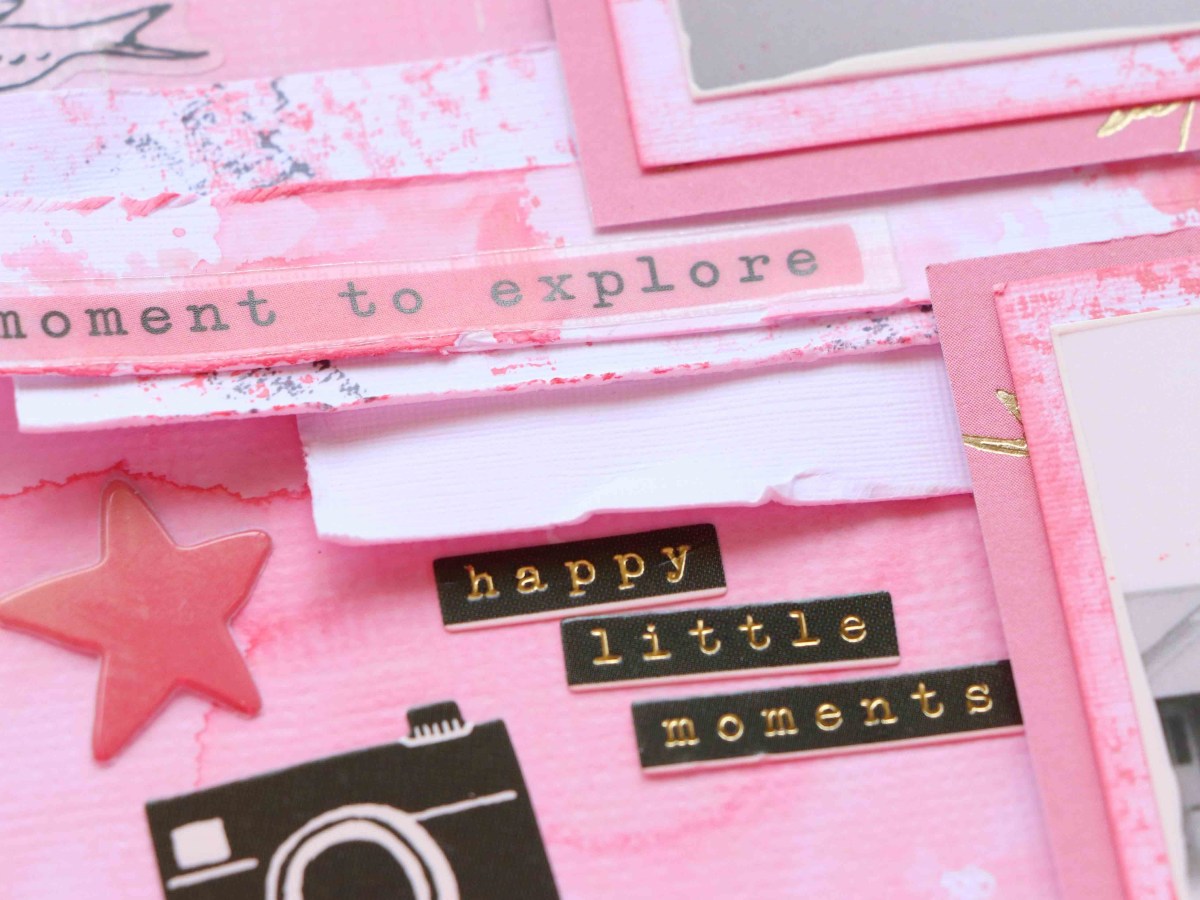 Sneaky Explorers – 12 x 12 Scrapbooking&nbsp;layout